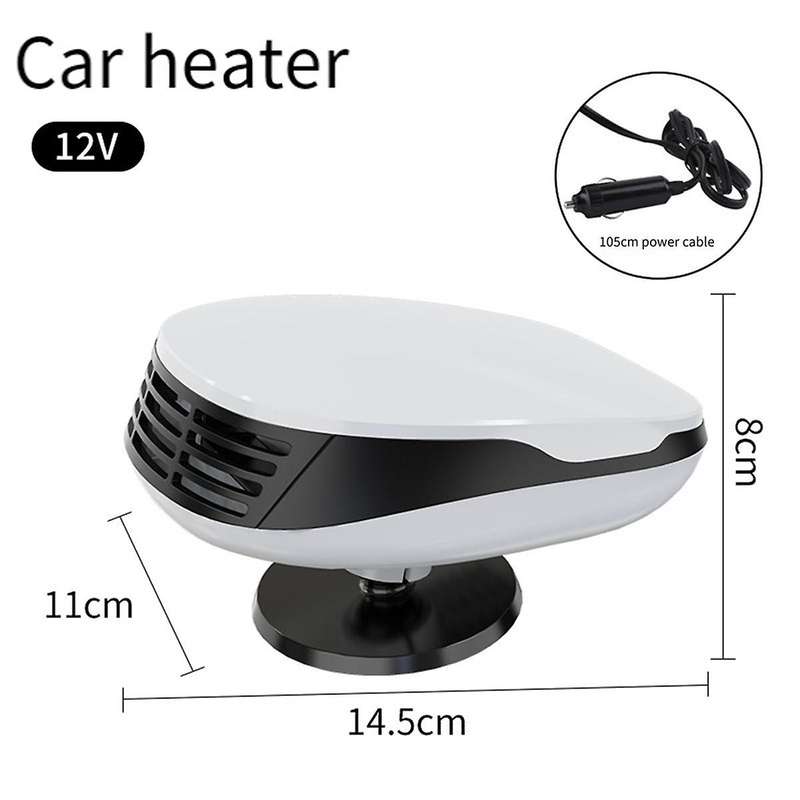 Car Heater Car Heater That Plugs Into Portable Car Heater and Defroster 360 Degree Rotary Base 12v