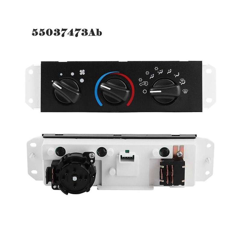 Car Heater Heat Fan Climate Control Switch with Ac for Wrangler 1999-2004 55037473ab
