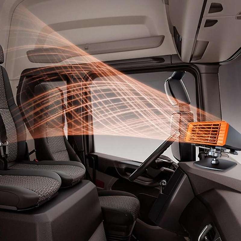 Car Heater Defroster, Windshield Defogger, 2 in 1 Auto Heater/Cooling Fan Car Windscreen Demister He