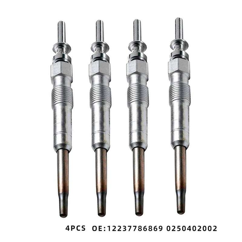 Car Heater Glow Plugs 12237786869 0250402002 for 1 3 Series 5 6 7 Series X3 X5 Car Accessories