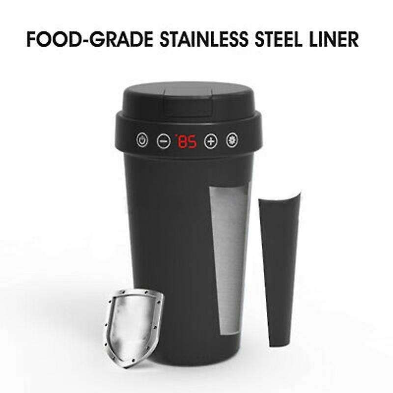 Car Heating Cup Electric Water Cup Display Temperature LCD Display Temperature Kettle Coffee Tea 350