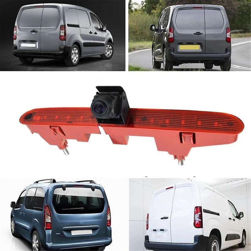 Car High Brake Light Reversing Camera Rear View Camera for Berlingo Partner Opel Proace