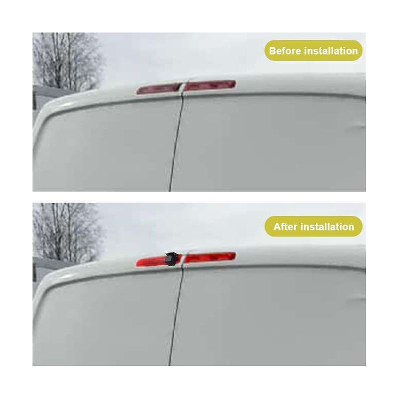 Car High Level Brake Light Backup Camera for Transporter T5 & T6 Signal Lamp Third 3Rd Tail Light R