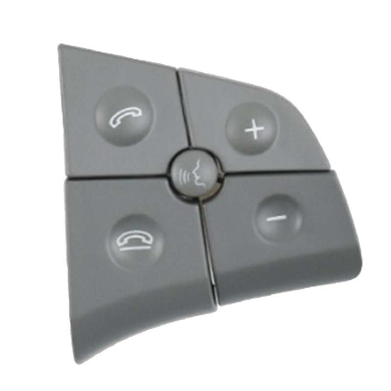 Car High Configuration Steering Wheel Control Switch Button for W164 ML B/R-CLass W251 W245 Grey