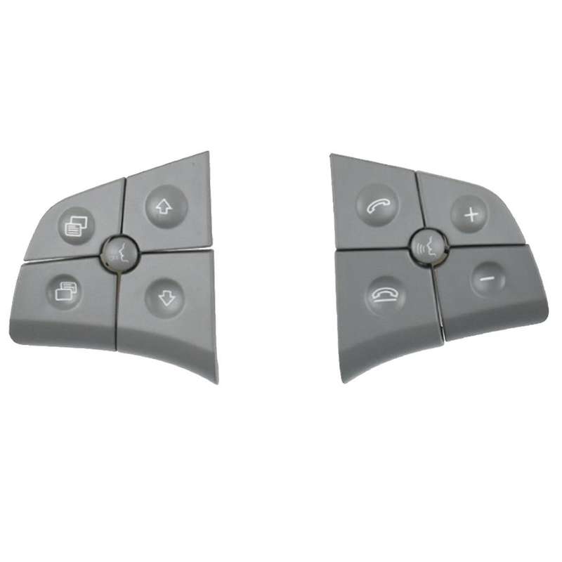 Car High Configuration Steering Wheel Control Switch Button for W164 ML B/R-CLass W251 W245 Grey