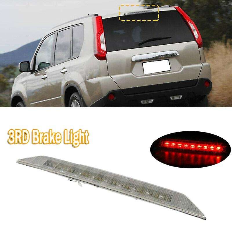 Car High Mount Rear Third Brake Light Stop Lamp Compatible Nissan X-Trail