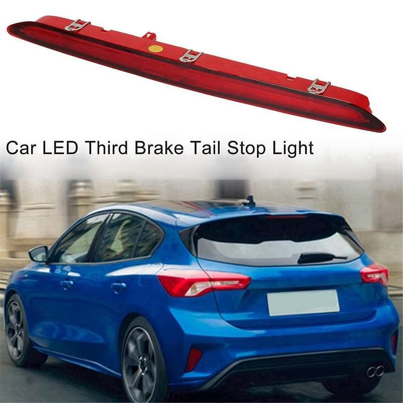 Car High Mounted Brake Light Rear Third Brake Light Rear Additional Brake Light for Focus 2019-2020