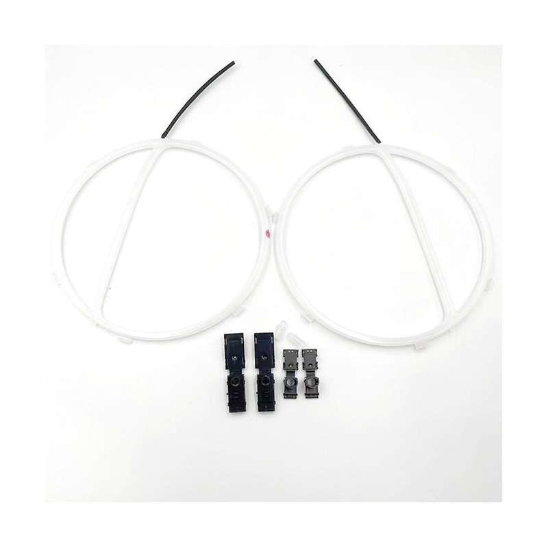 Car High-pitched Speaker Modification with Ambient Light Speaker Ring Hd Speaker Cover for Model Y/