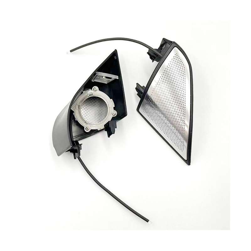 Car High-pitched Speaker Modification with Ambient Light Speaker Ring Hd Speaker Cover for Model Y/