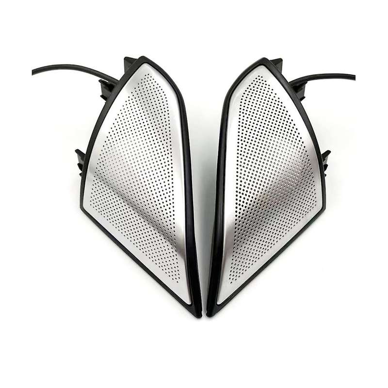 Car High-pitched Speaker Modification with Ambient Light Speaker Ring Hd Speaker Cover for Model Y/