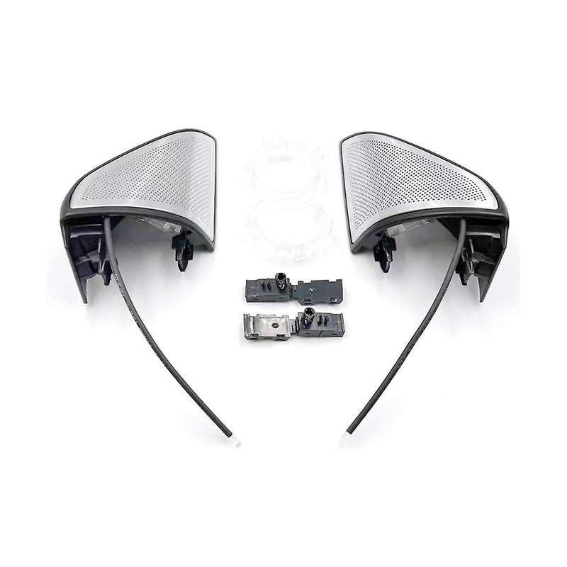 Car High-pitched Speaker Modification with Ambient Light Speaker Ring Hd Speaker Cover for Model Y/
