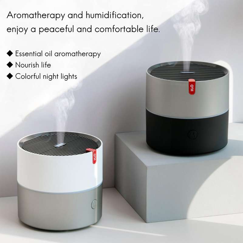 Car Home Electric Air Humidifier Ultrasonic Humidifier USB Mini Mist Maker LED Light Essential Aroma
