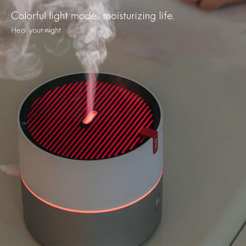 Car Home Electric Air Humidifier Ultrasonic Humidifier USB Mini Mist Maker LED Light Essential Aroma