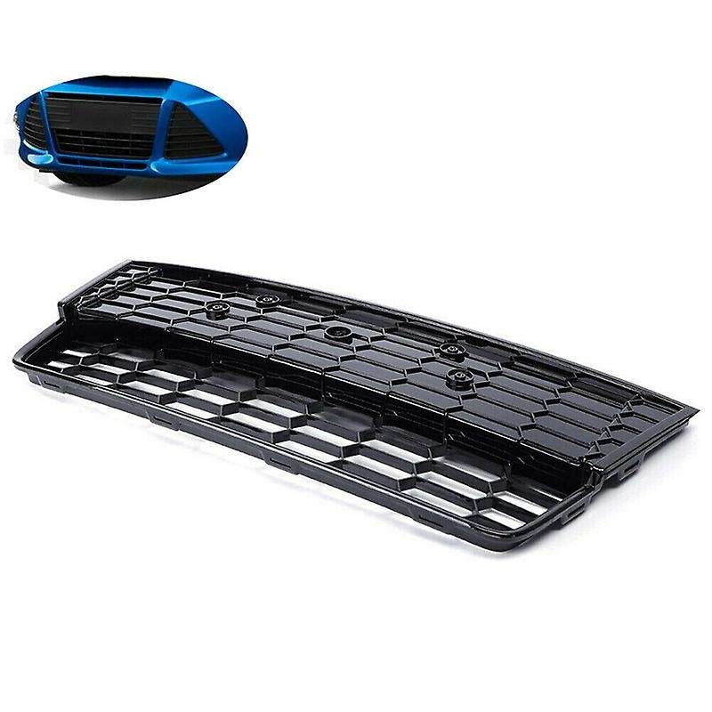 Car Honeycomb Mesh Front Lower Center Grille Grill for Focus S/SE 2012 2013 2014