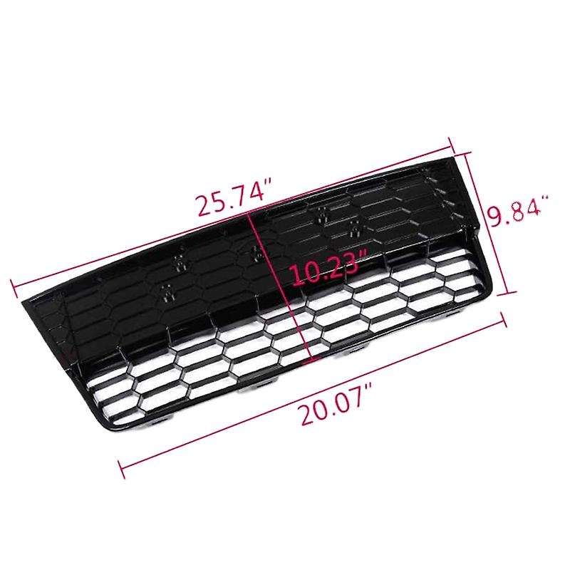 Car Honeycomb Mesh Front Lower Center Grille Grill for Focus S/SE 2012 2013 2014