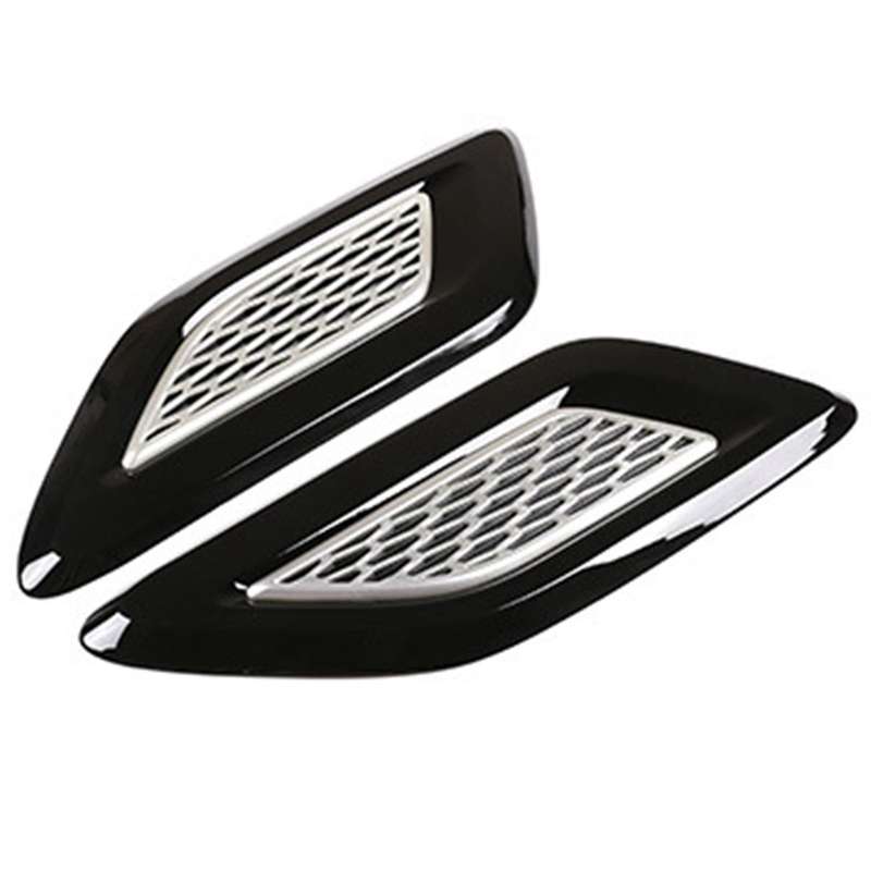 Car Hood Air Vent Outlet Wing Trim for 5 LR5 2017 Decorative Accessory