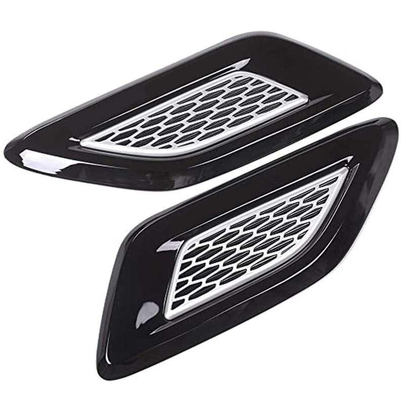 Car Hood Air Vent Outlet Wing Trim for 5 LR5 2017 Decorative Accessory