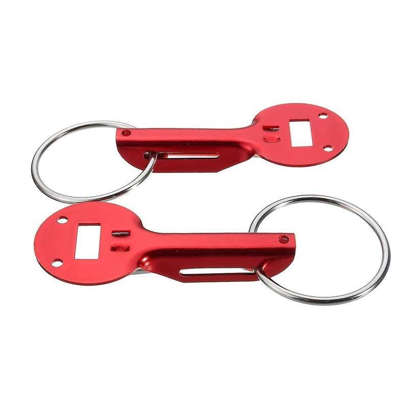 Car Hood Fasten Pin Aluminum Alloy Hood Lock Pins Lock Latch Mount Kit Universal Red