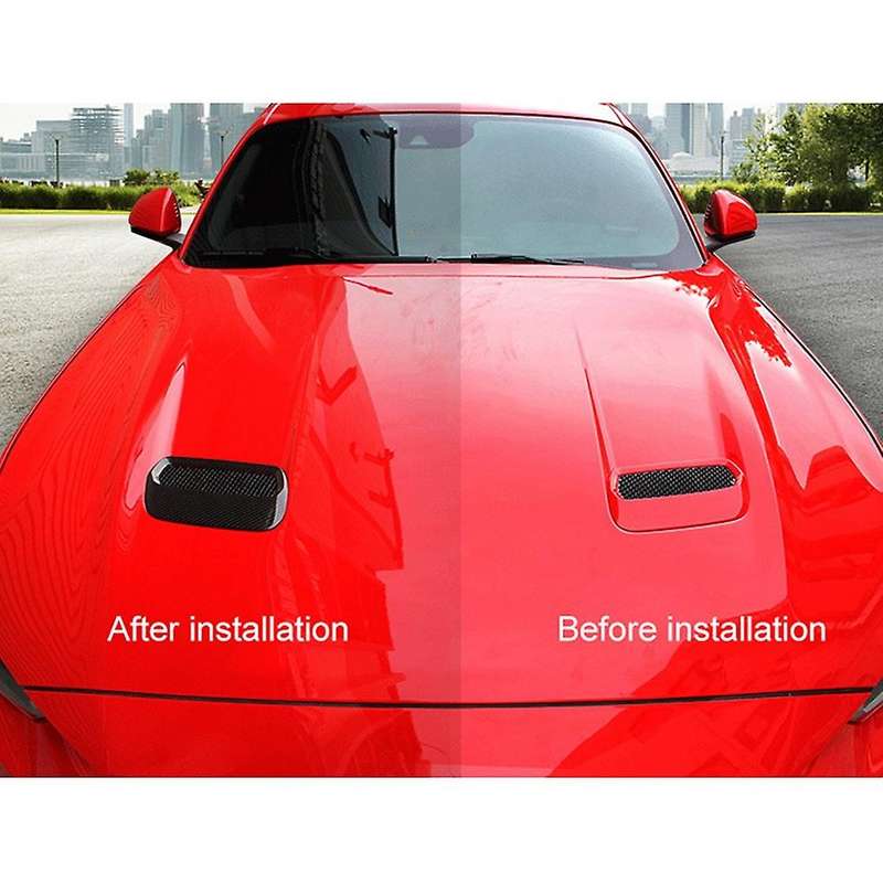 Car Hood Engine Cover Air Outlet Decoration Air Intake Scoop Accessories for 2018+