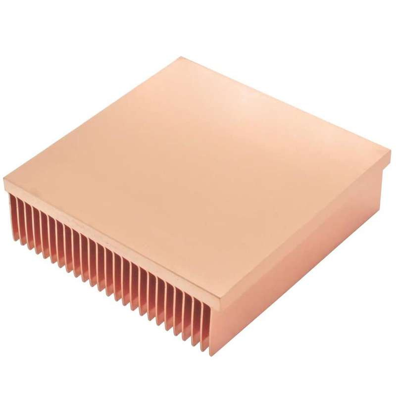 Pure Copper Radiator DIY Radiator Cooler is Suitable for Electronic 3D Printer Chip IC