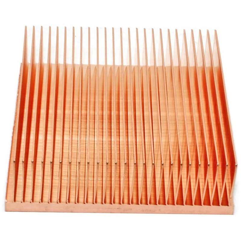 Pure Copper Radiator DIY Radiator Cooler is Suitable for Electronic 3D Printer Chip IC