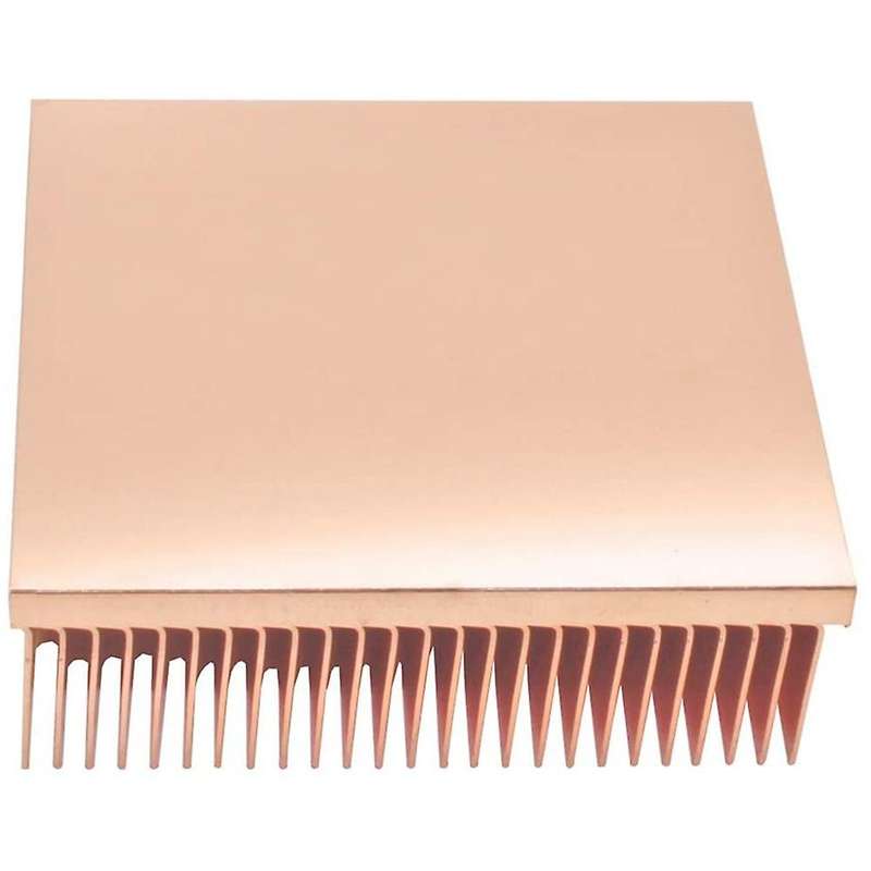 Pure Copper Radiator DIY Radiator Cooler is Suitable for Electronic 3D Printer Chip IC