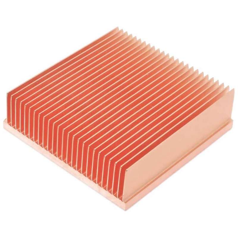Pure Copper Radiator DIY Radiator Cooler is Suitable for Electronic 3D Printer Chip IC