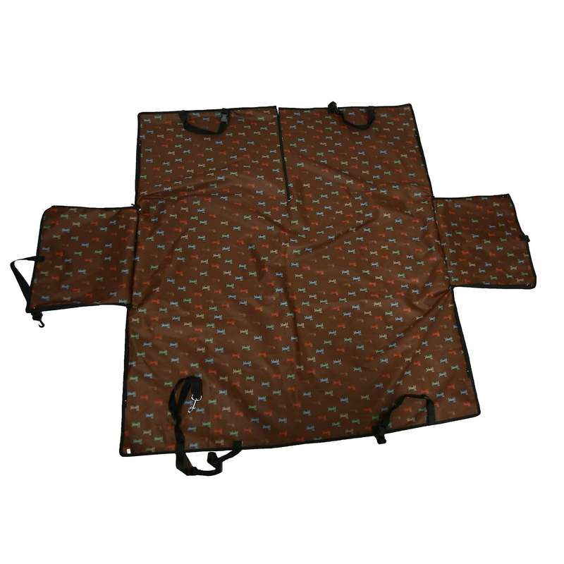 Puppy Print Dog Car Back Seats Cover Pet Waterproof Car Oxford High Quality Cushion Protector