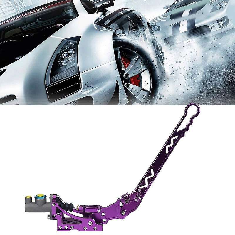 Purple Hydraulic Modified Handbrake Car New Universal Long Handle Drift Brake Handbrake