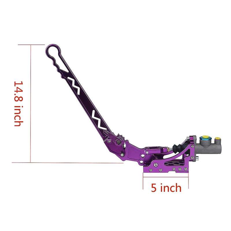 Purple Hydraulic Modified Handbrake Car New Universal Long Handle Drift Brake Handbrake