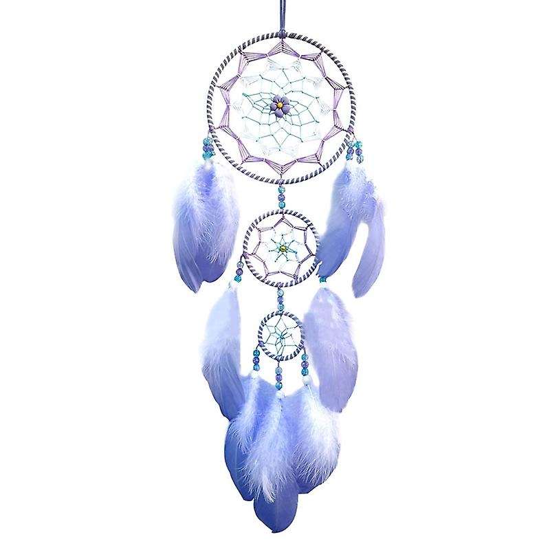 Purple Dream Catcher Feather Dream Catchers for Bedroom Dream Catcher for Wall Hanging Decor Art Orn
