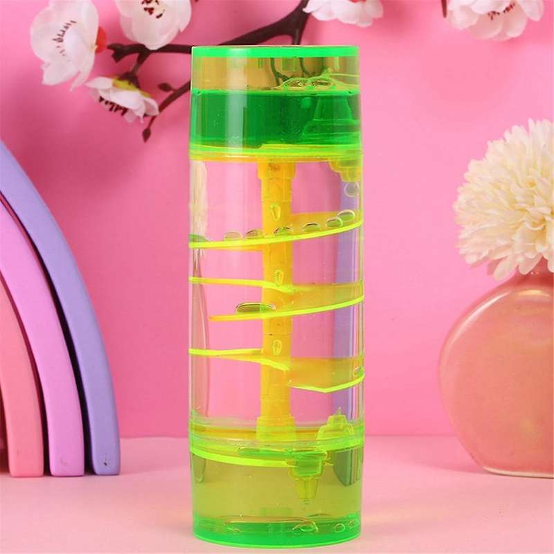 Purple-hourglass Center Column Turntable Oil Drop Hourglass Jelly Color Leisure Daze Oil Leak Home C