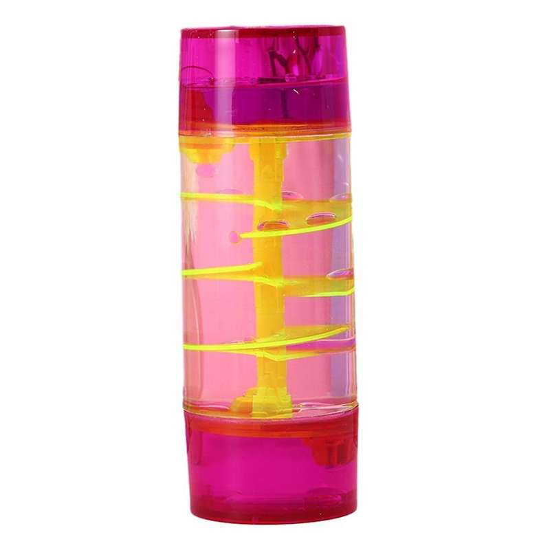 Purple-hourglass Center Column Turntable Oil Drop Hourglass Jelly Color Leisure Daze Oil Leak Home C