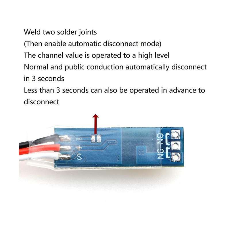 Pwm Relay Switch 5v Receiver 20a Electronic Controller Module Diy Model Universal On-off for Fpv Rc