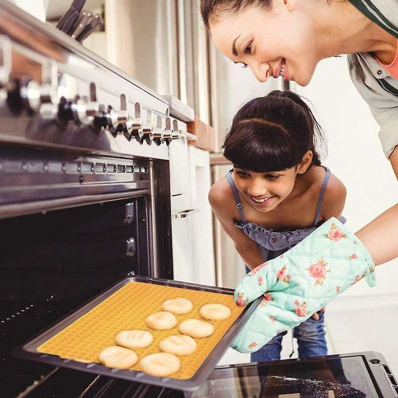 Pyramid Baking Mats,Pyramid Oven Mat Silicone Cooking Mats,Non Stick Reusable Bakeware Pan Kitchen T