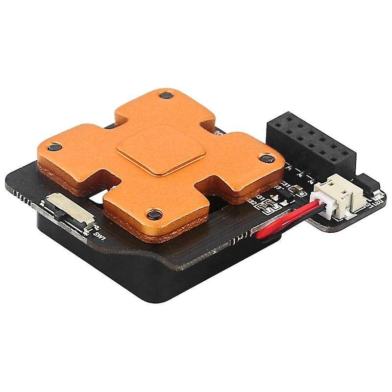 PWM Mini Fan with Switch for 4B+/3B+ Metal Base Radiator with Switch Button