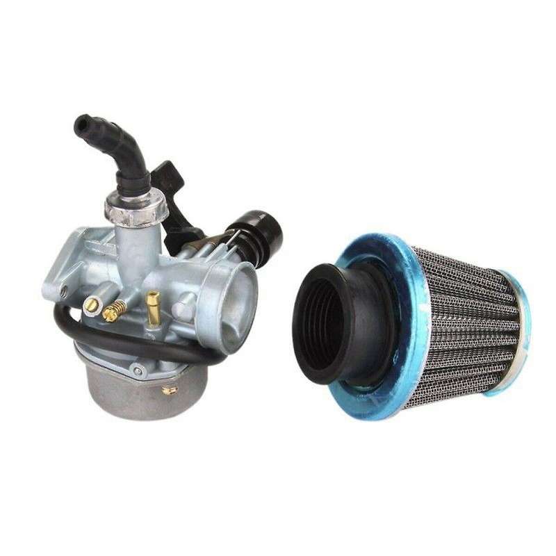 PZ19 Carburetor for 50Cc 70Cc 90Cc 110Cc 125Cc Dirt Bike ATV Scooter Moped with Air Fuel Filter