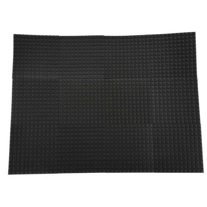 Pyramid Shape Soundproof Foam Sound Proof Padding Treatment Panel