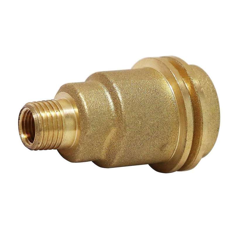 Qcc1 Nut Propane Hose Adapter, 1/4 Inch Male Pipe Thread, Propane Fittings, Propane Grills Outdoor C