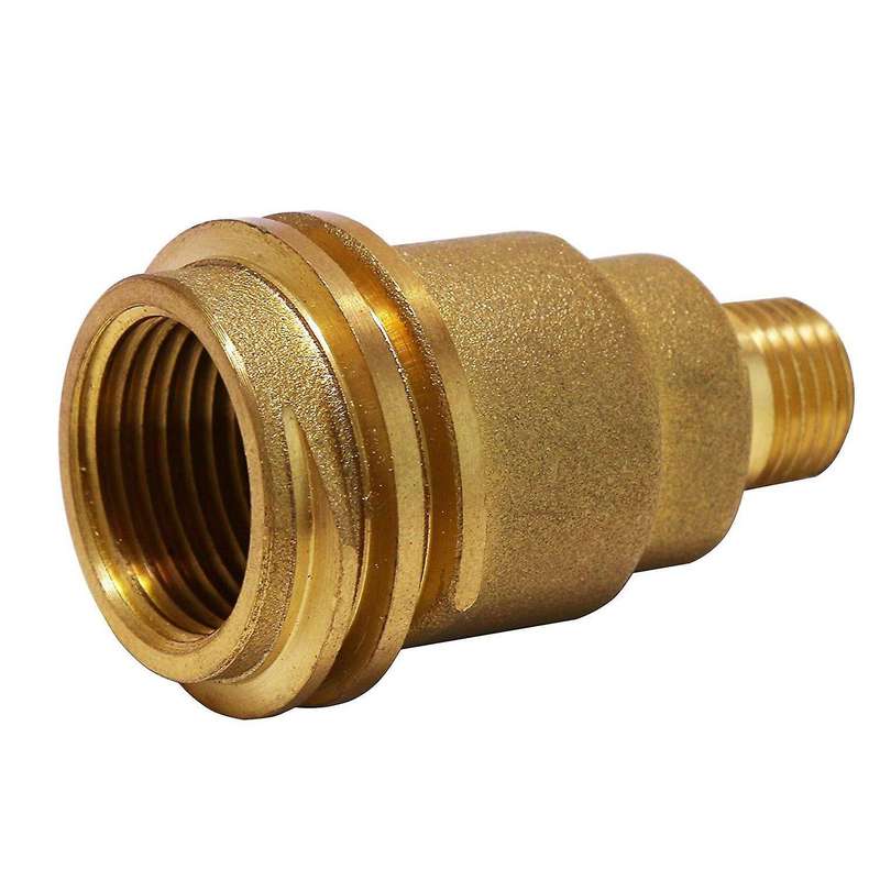 Qcc1 Nut Propane Hose Adapter, 1/4 Inch Male Pipe Thread, Propane Fittings, Propane Grills Outdoor C