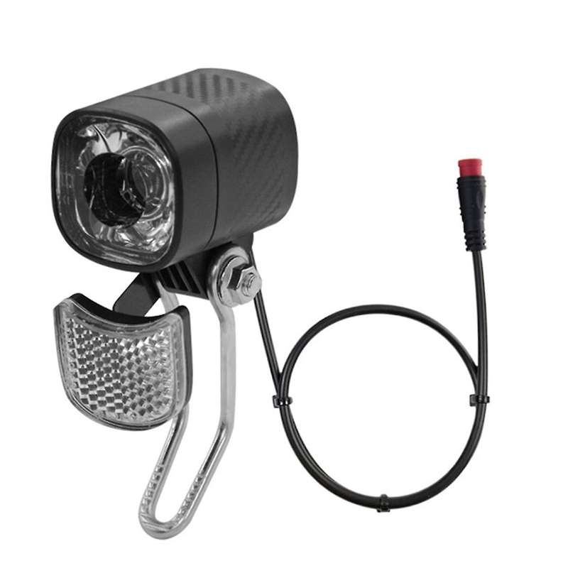 QD470 E-Bike LED Headlight 6V 12V 24V 36V 48V 60V Bicycle Light Waterproof Front Headlight Waterproo