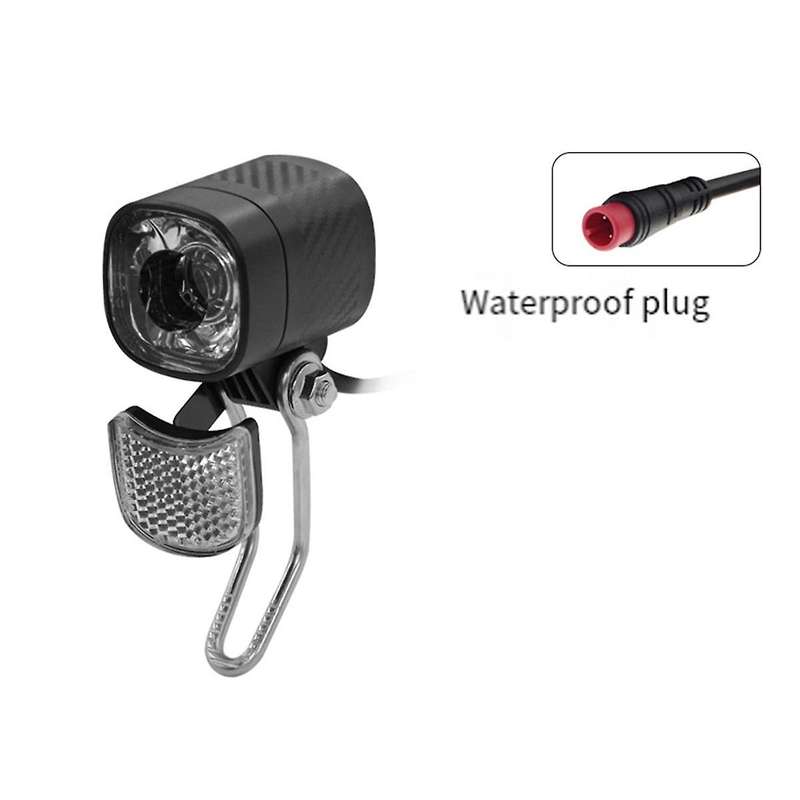 QD470 E-Bike LED Headlight 6V 12V 24V 36V 48V 60V Bicycle Light Waterproof Front Headlight Waterproo