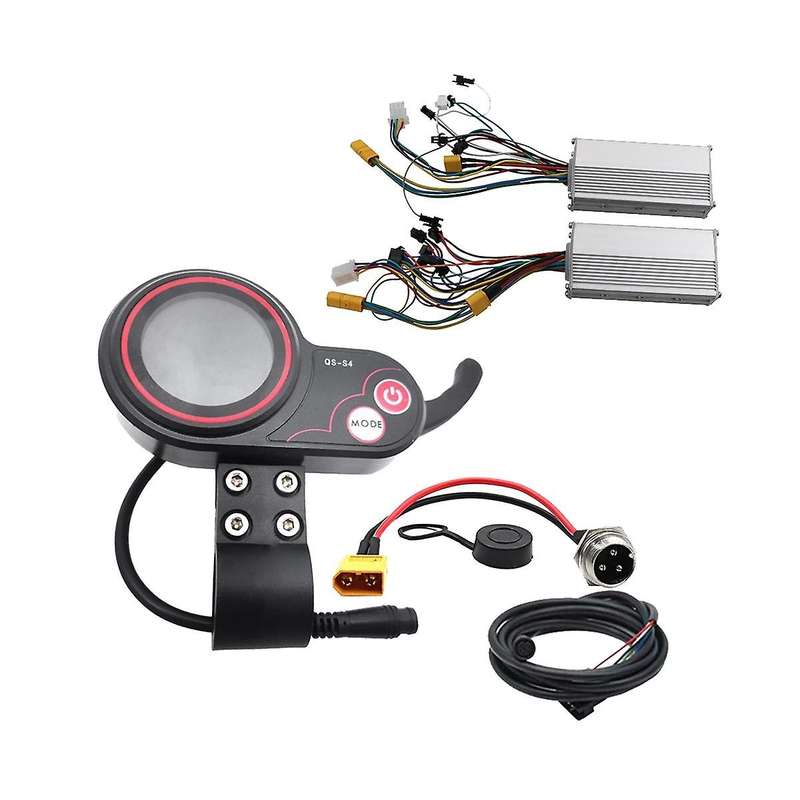 Qs-s4 72v Thumb Throttle Lcd Display 6pin Meter+48v 800w Dual Drive Controller Only for Zero 11x Ele
