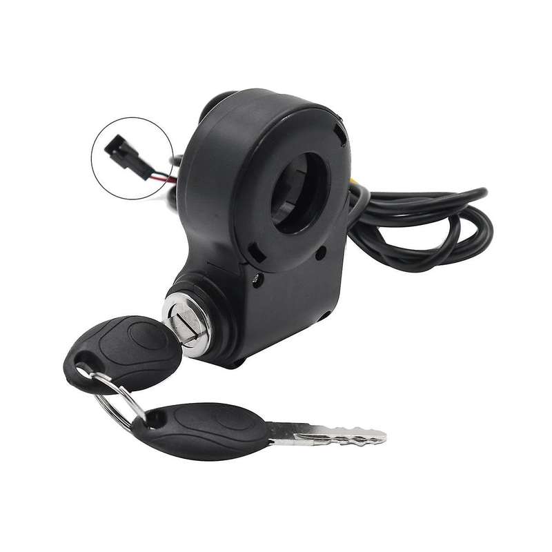 Qs-s4 36v-60v Thumb Throttle Lcd Display+lgnition Lock Key for Zero 8 9 10 8x 10x Electric Scooter 6