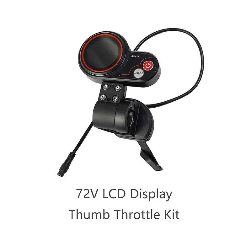 QS-S4 72V Thumb Throttle LCD Display Meter Kit+48V 800W Controller Only for Zero 11X Electric Scoot