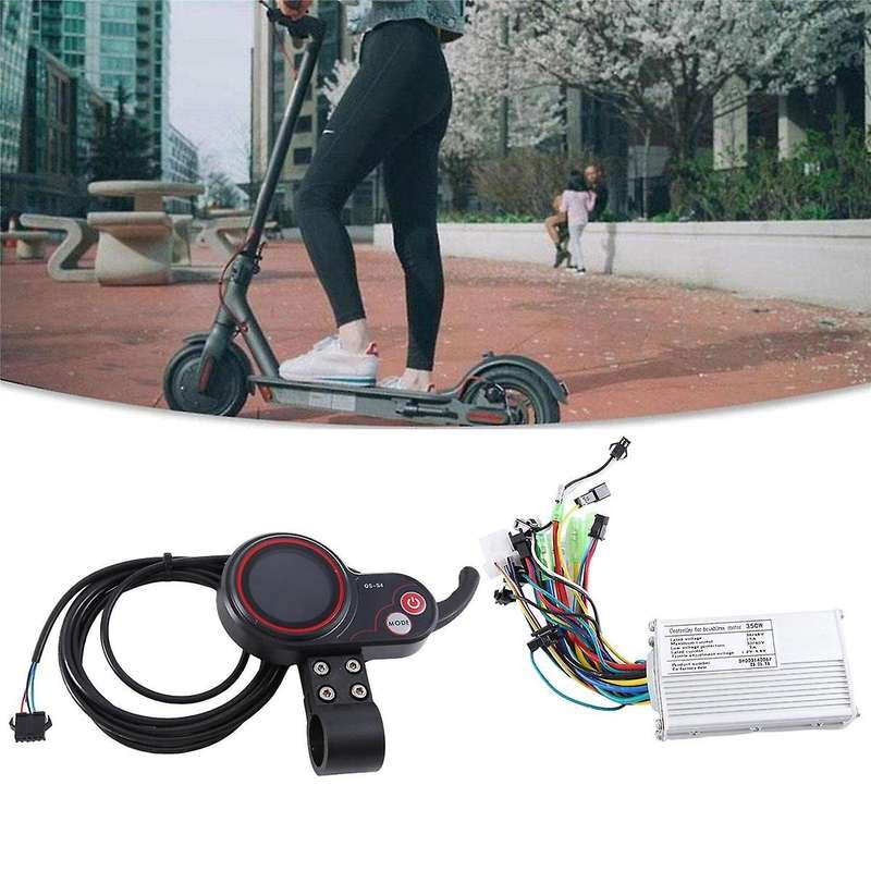 Qs-s4 Lcd Display+36v 48v 350w Bldc Electric Scooter Brushless Controller Kit for Electric Scooter P