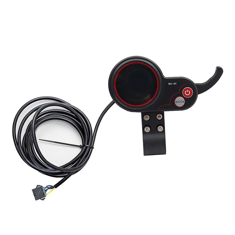 QS-S4 LCD Display Meter 36V 48V Electric Scooter Dashboard UART Protocol for Electric Scooter Access
