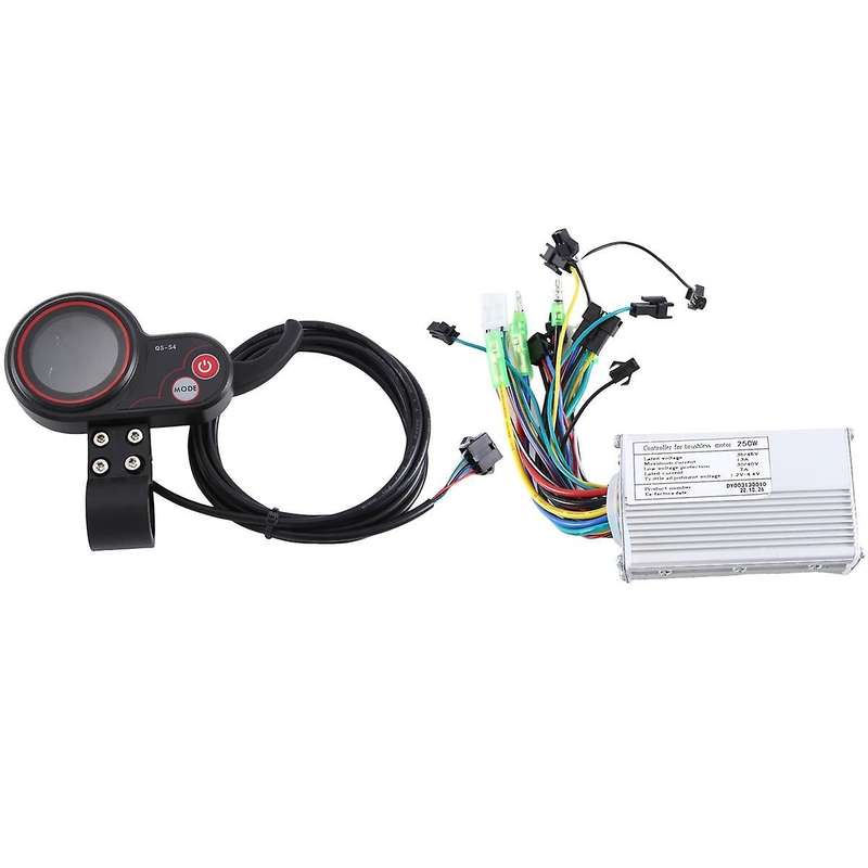 QS-S4 LCD Display+36V 48V 250W BLDC Electric Scooter Brushless Controller Kit for Electric Scooter