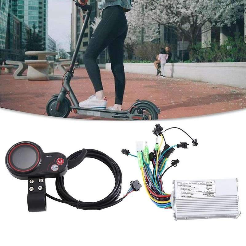QS-S4 LCD Display+36V 48V 250W BLDC Electric Scooter Brushless Controller Kit for Electric Scooter