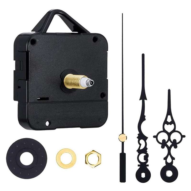 Quartz Clock Movement Mechanisms, Wall Clock Mechanism Parts Motor Replacement DIY Clock Movement Ki